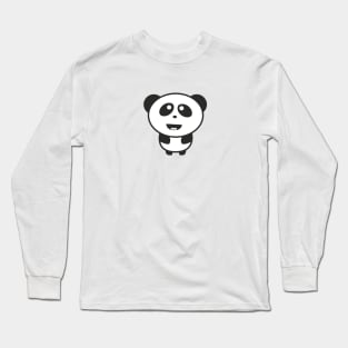 Cute Baby Panda Long Sleeve T-Shirt